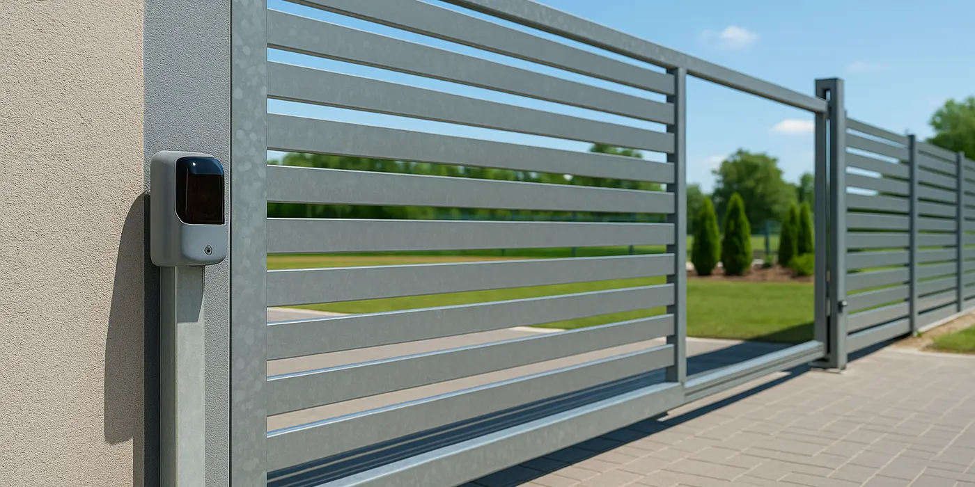 a galvanized metal fence from Plano Fence Repairs in Richardson, TX - Richardson TX